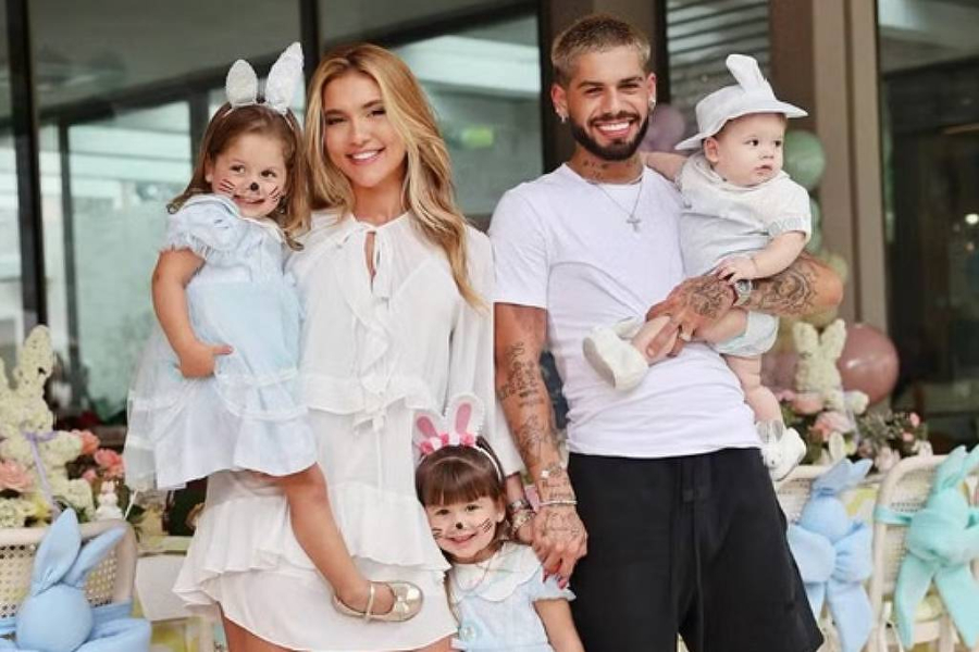 Virginia Fonseca e Zé Felipe abrem vaga de babá com salário de R$ 18,5 mil