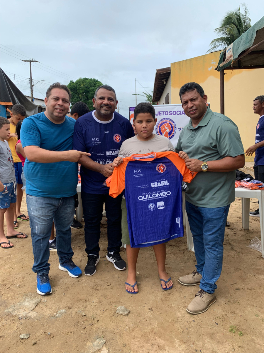 Nova Descoberta vive dia histórico com ação social que fortalece o esporte de base.