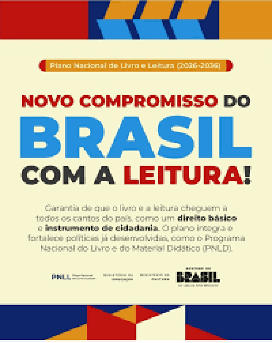 Plano nacional amplia acesso à leitura e fortalece bibliotecas públicas no Brasil.