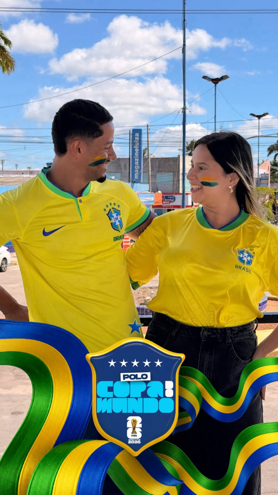 João Câmara entra no clima da Copa do Mundo com transmissão em telão e programação cultural na Praça Baixa Verde