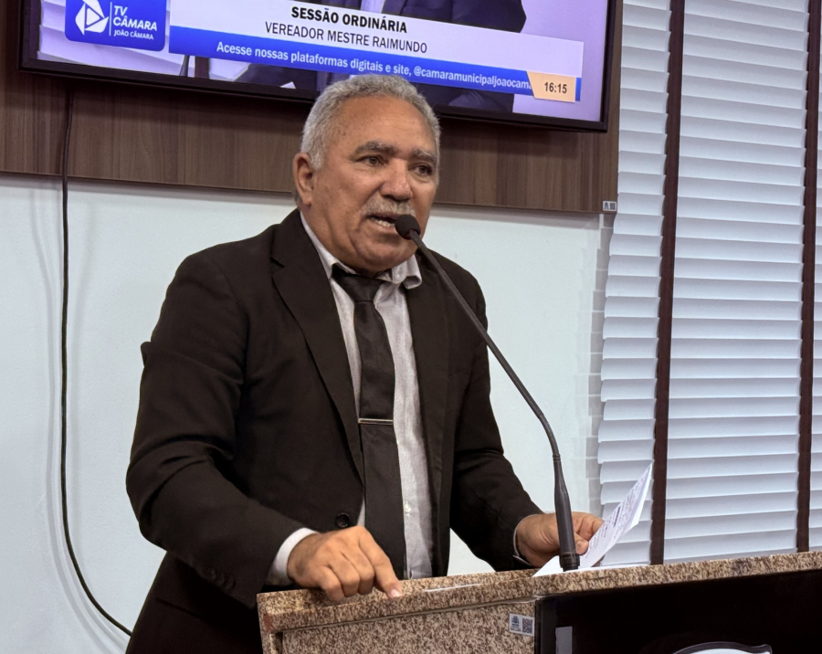 Vereador Mestre Raimundo tem requerimentos aprovados solicitando pavimentação de ruas em João Câmara