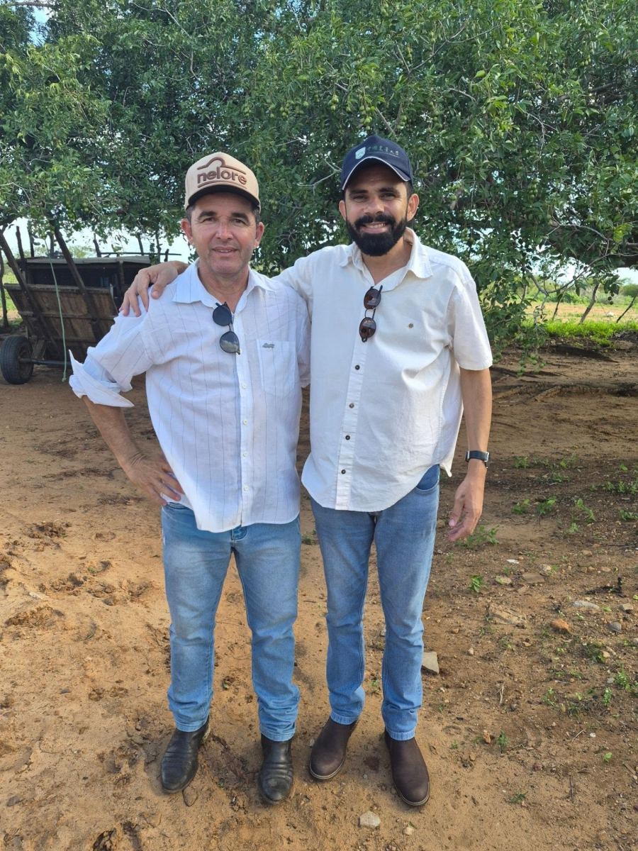 Secretário Cícero Araújo reforça diálogo com o campo durante visita técnica à comunidade de Lagoa de São José em João Câmara/RN.