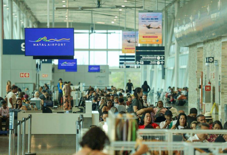 Rio Grande do Norte registra maior movimentação de passageiros dos últimos 24 anos