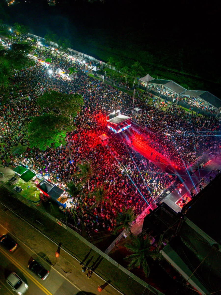 Mais de 30 mil pessoas celebram os 168 anos de Ceará-Mirim em noite histórica de festa e cultura