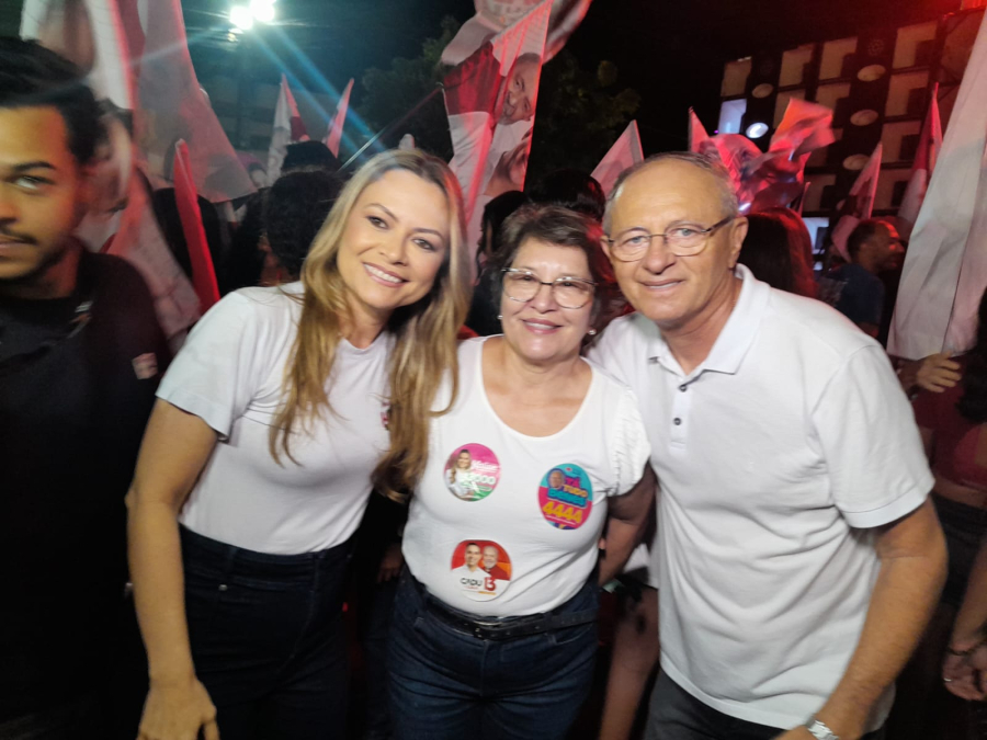 Rosiane Soares marca presença em grande mobilização política e reafirma compromisso com João Câmara