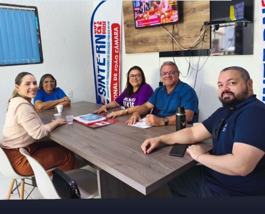 Secretaria de Educação e SINTE Municipal discutem aposentadoria e direitos dos servidores em João Câmara