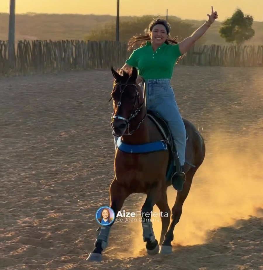 Aize Bezerra anuncia 1ª Cavalgada da Emancipação nos 98 anos de João Câmara