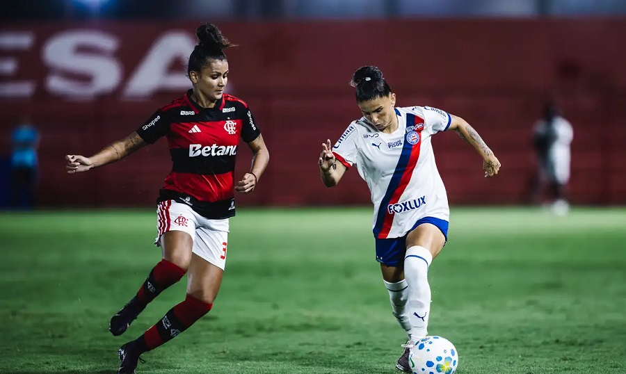 Bahia enfrenta o Flamengo nas semifinais da Copa do Brasil Feminina 2026