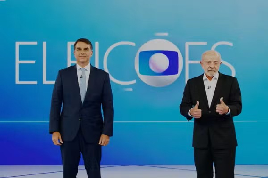 Fato ou Fake: checagem analisa declarações de Lula e Flávio Bolsonaro em debate da Globo