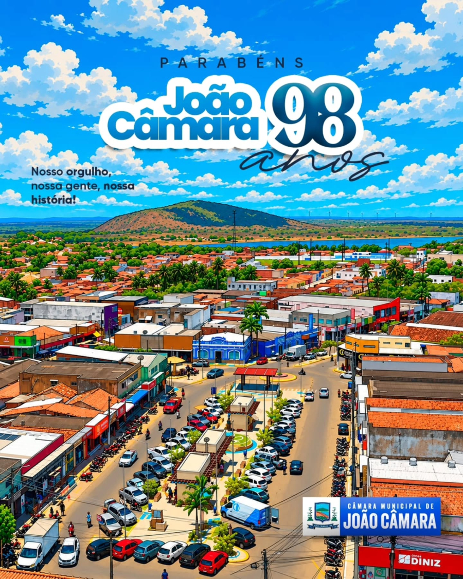 Câmara Municipal homenageia João Câmara pelos 98 anos de emancipação política