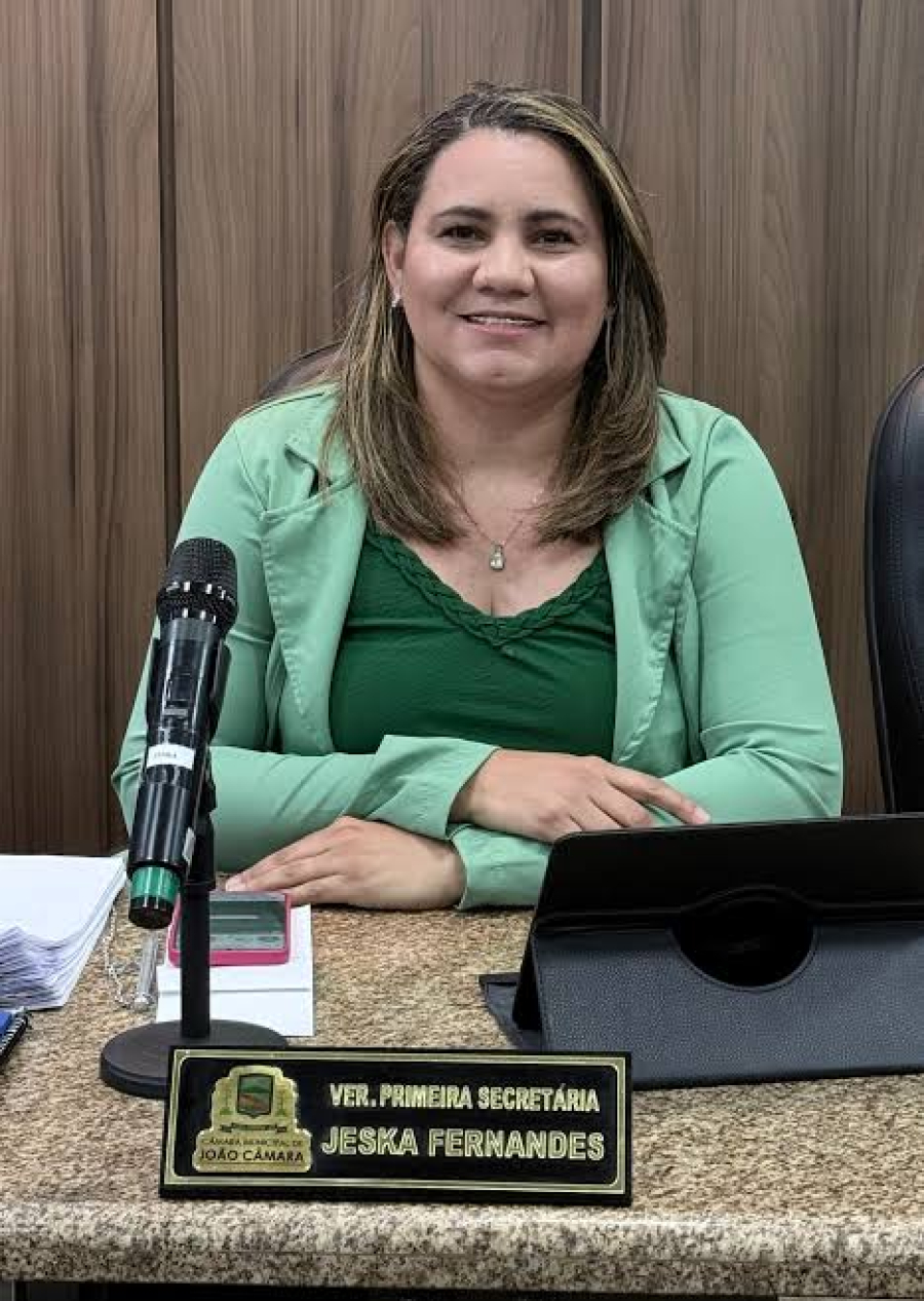 Jeska Fernandes tem indicação aprovada para criação da Patrulha Maria da Penha em João Câmara